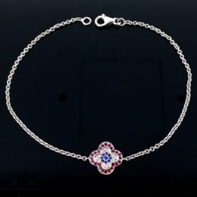 Sapphires and Rubies Bracelet