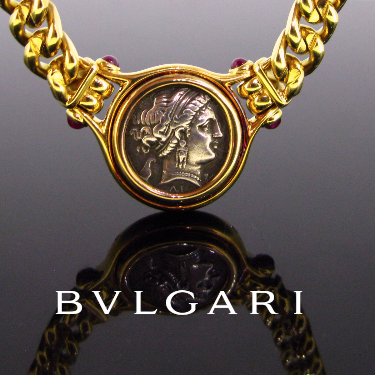 Bulgari Rare Large Monete Necklace - Eleuteri