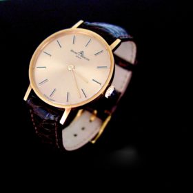 Baume & Mercier Gold Mechanic Wristwatch