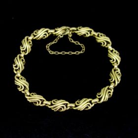Vintage French Retro Link Bracelet