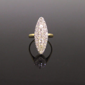 Antique Edwardian Diamonds Marquise Ring