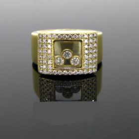 Happy diamonds ring by Chopard