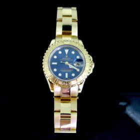 Rolex Yachmaster Gold Lady Watch
